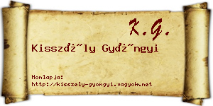 Kisszély Gyöngyi névjegykártya